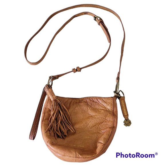 Lucky Brand Bags Lucky Brand Mini Leather Crossbody Bag Poshmark